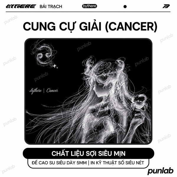 Lót Chuột Gaming Bythere 12 Cung Hoàng Đạo Control FPS – Bề Mặt Mịn, Chính Hãng Artist License