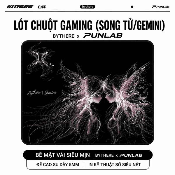 Lót Chuột Gaming Bythere 12 Cung Hoàng Đạo Control FPS – Bề Mặt Mịn, Chính Hãng Artist License