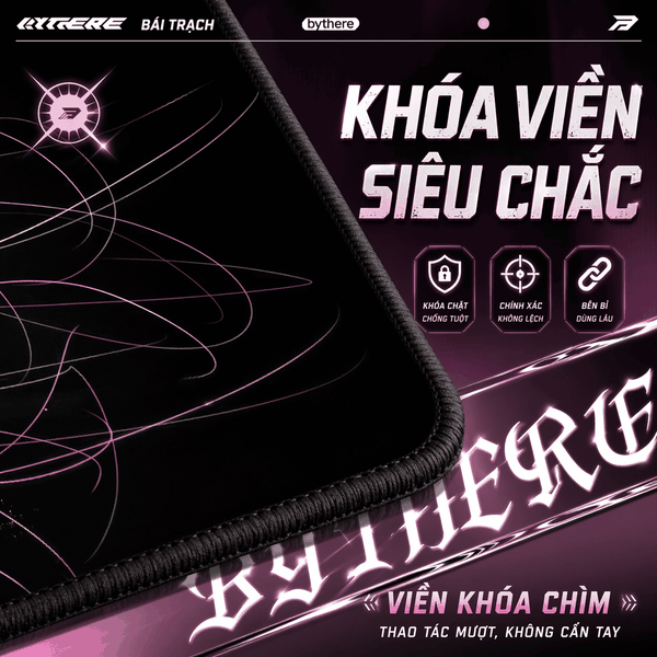 Lót Chuột Gaming Bythere 12 Cung Hoàng Đạo Control FPS – Bề Mặt Mịn, Chính Hãng Artist License