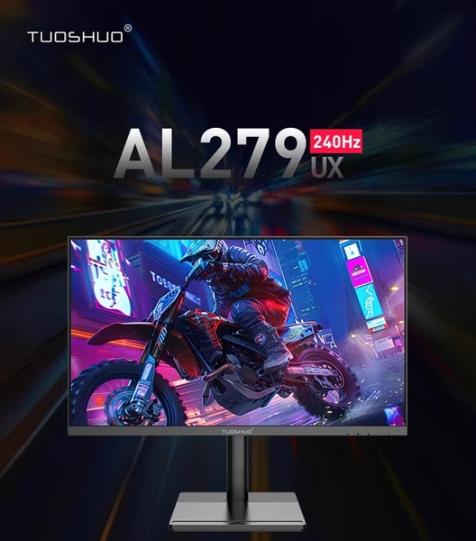 Màn hình Đồ họa & Gaming Tuoshuo AL279UX 27 inch | Nano IPS Black | Dual Mode (4K-240Hz / FHD-480Hz) | 1ms | HDR600