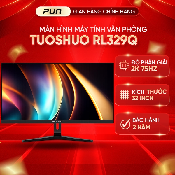 Màn Hình Tuoshuo RL329Q 32 Inch 2K 75Hz ADS-IPS 99% sRGB Chính Hãng