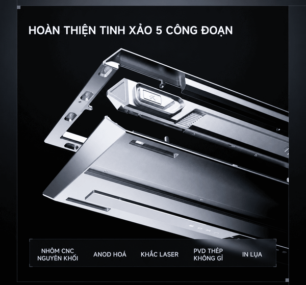 MCHOSE God 60 HE Gaming – Bàn Phím Hall Effect CNC 16K