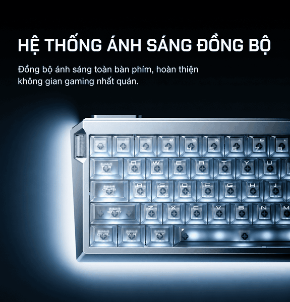 MCHOSE God 60 HE Gaming – Bàn Phím Hall Effect CNC 16K