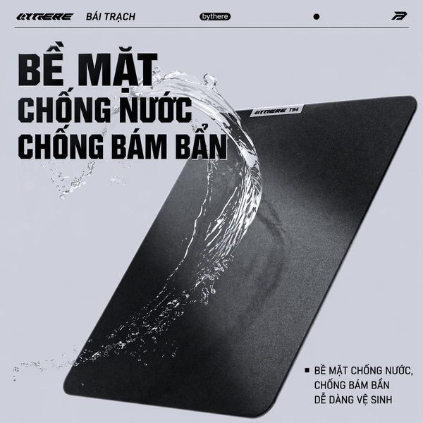Pad Kính Gaming Bythere TGF1 FPS Esports – Kính Cường Lực Siêu Mượt, Tối Ưu Valorant CS2 Apex