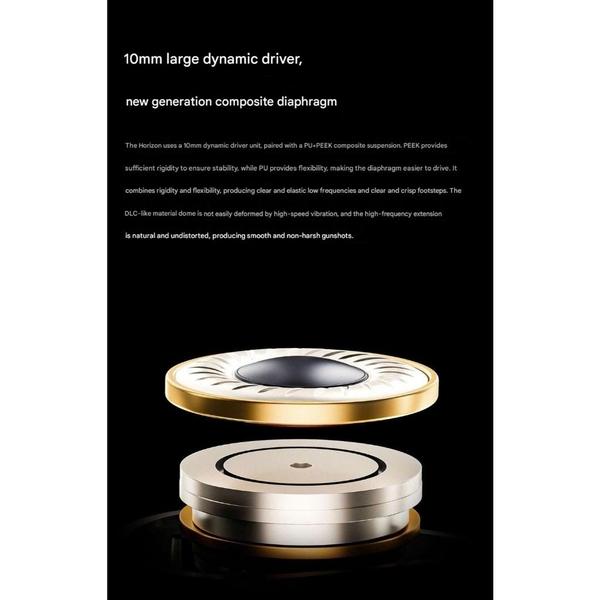 Tai Nghe IEM ATK Horizon | Driver Dual Magnetic - Tích Hợp DSP/DAC 32bit