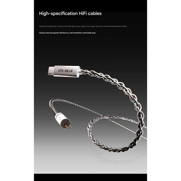 Tai Nghe IEM ATK Horizon | Driver Dual Magnetic - Tích Hợp DSP/DAC 32bit