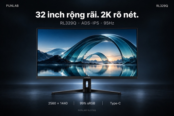 Màn Hình Tuoshuo RL329Q 32 Inch 2K 75Hz ADS-IPS 99% sRGB Chính Hãng