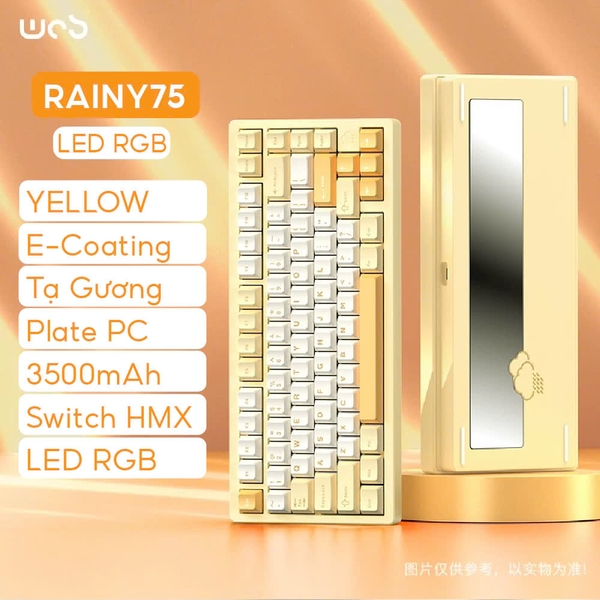 Hàng Chính Hãng Rainy 75 – Bàn phím cơ custom Rainy 75