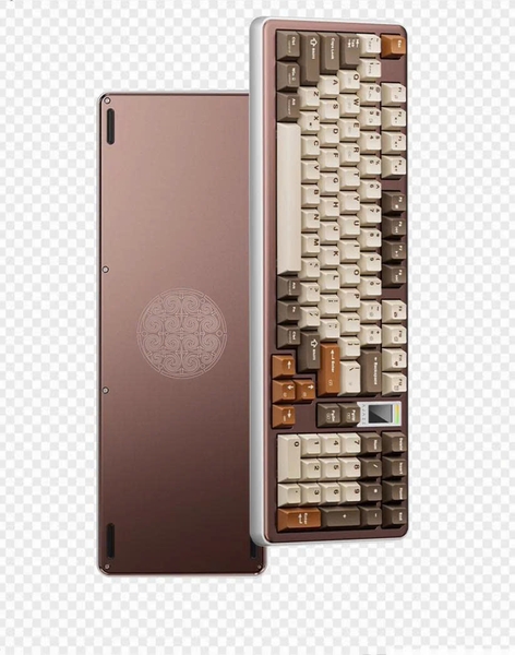 Bàn Phím Cơ Ajazz AC100 – Nhôm CNC 6063, Màn Hình LCD, 3 Mode Cao Cấp