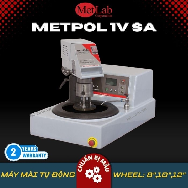 Máy mài và đánh bóng tự động Metpol SA| Metlab-BH 2 năm