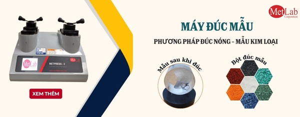 Máy đúc mẫu Metpress 2A
