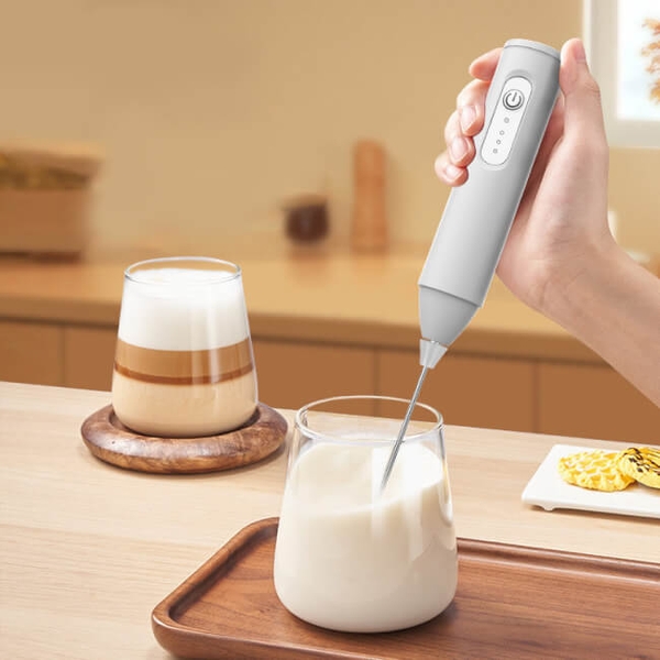 Máy đánh trứng cầm tay mini sạc pin