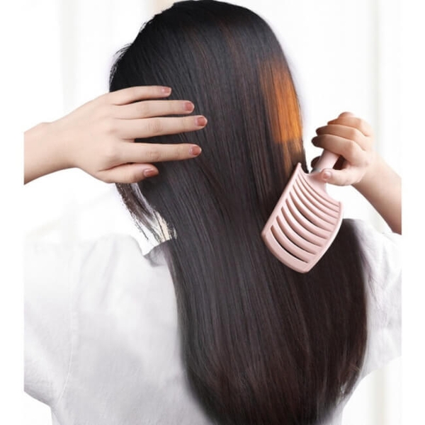 Lược Chải Tóc Đệm Khí Mát Xa Da Đầu Tạo Kiểu Tóc Xoăn Dài Đặc Biệt Cho Nữ Tiện Lợi