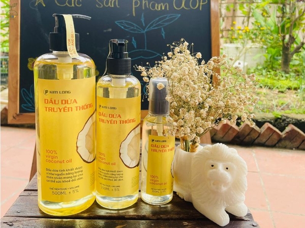 Dầu dừa truyền thống Kim Long