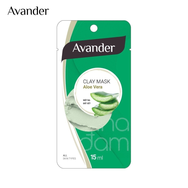 Mặt nạ đất sét Nha đam Avander 15ml