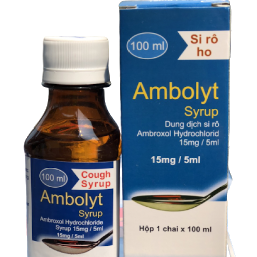 Thuốc Ambolyt điều trị triệu chứng trên hô hấp lọ 100ml