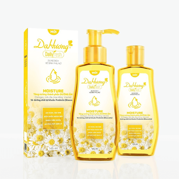 Dạ Hương Daily Fresh Moisture – Hỗ Trợ Vệ Sinh Vùng Kín Hằng Ngày (Chai 145ml)