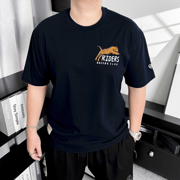 Áo thun Gasi Xanh đen Hổ hoang dã