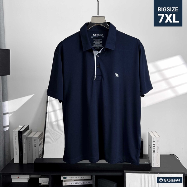 Polo Bigsize Thể Thao Xanh Đen Trụ viền