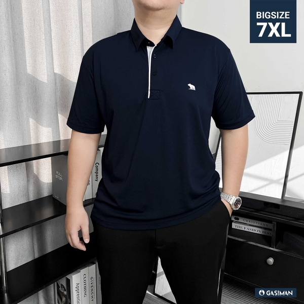 Polo Bigsize Thể Thao Xanh Đen Trụ viền