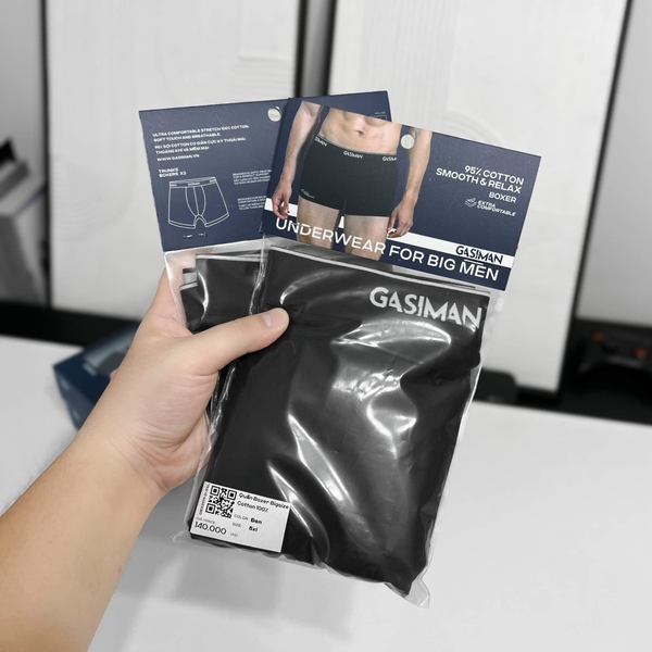 Quần boxer bigsize cotton 100%