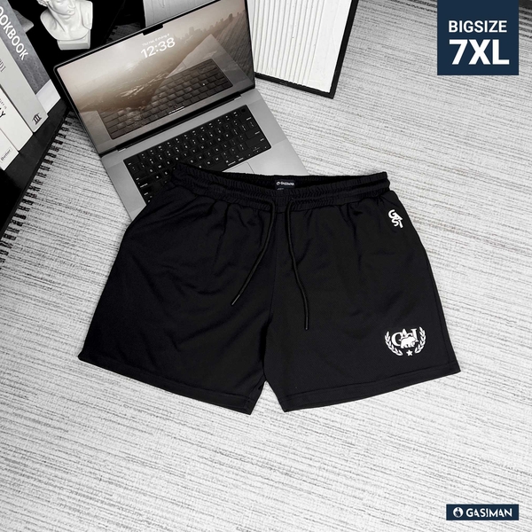 Quần thun Mè Lưới Ngắn Trên Gói Màu Đen