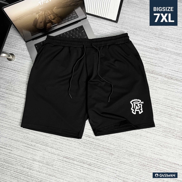 Quần Thun Ngắn BIGSIZE In GA Phun Sơn