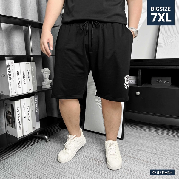 Quần Thun Ngắn BIGSIZE In GA Phun Sơn