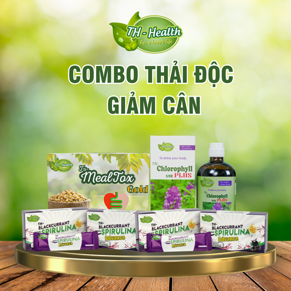 Combo Thải độc Giảm cân TH Health