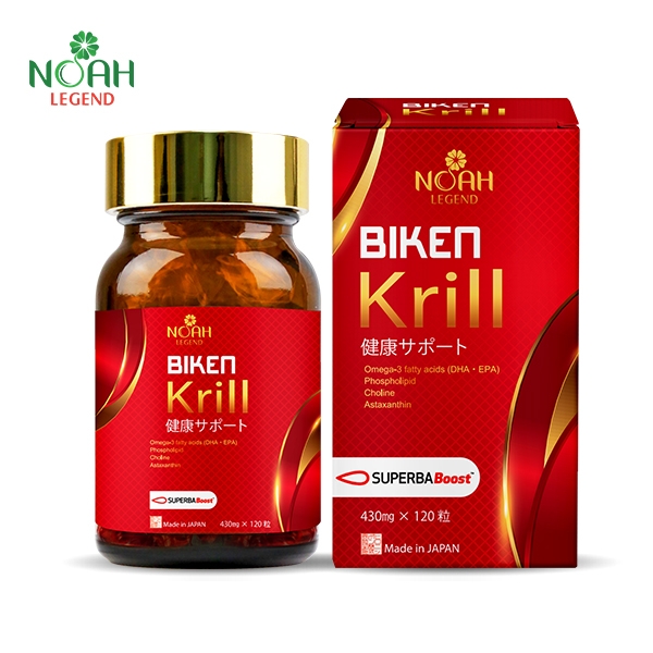 Thực phẩm bảo vệ sức khỏe BIKEN KRILL (Bổ sung Omega-3 nhuyễn thể)
