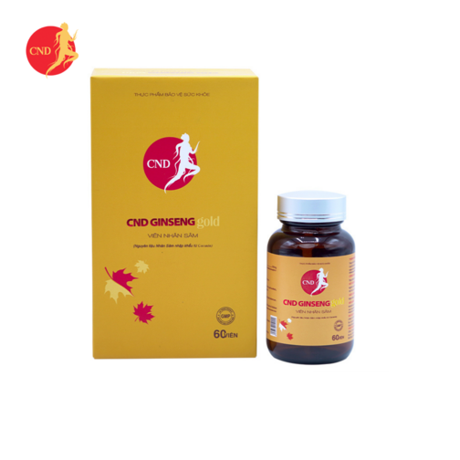 Viên nhân sâm CND Ginseng Gold (60 viên)