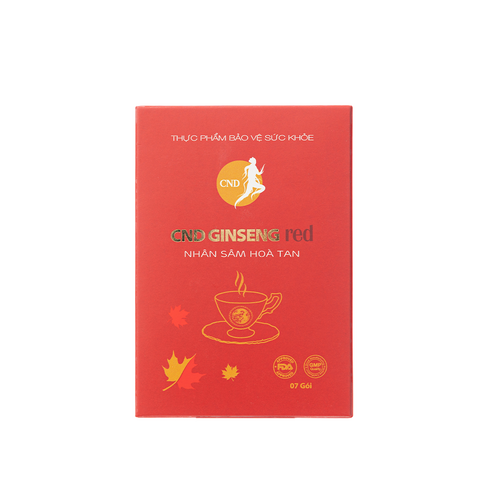 CND Ginseng Red – Nhân sâm hòa tan (Hộp 7 gói)