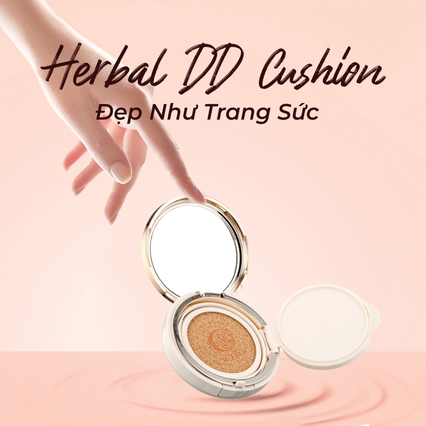 Combo phấn nước + lõi C'Choi Herbal DD Cushion