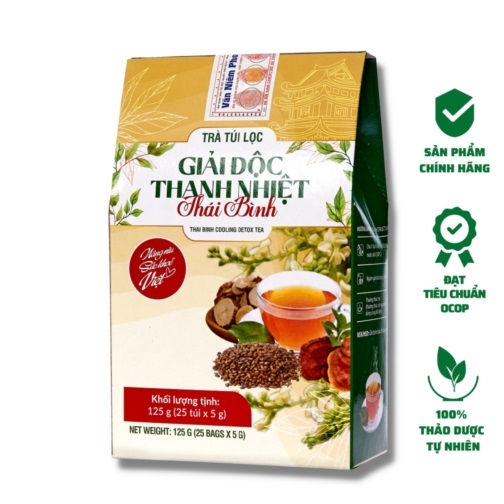 Trà Giải Độc Thanh Nhiệt Thái Bình (Túi lọc)