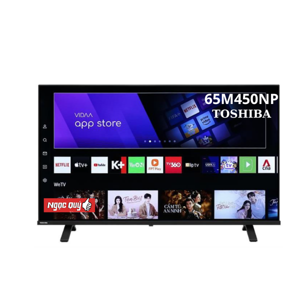 Smart Tivi QLED Toshiba AI 4K 65 inch 65M450NP Mới 100% Rẻ Nhất Miền Bắc
