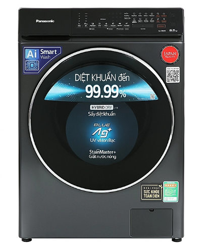Máy giặt sấy Panasonic Inverter 9 Kg NA-V90FR1BVT Chính hãng Mới 100% Giá Rẻ Nhất Hà Nội