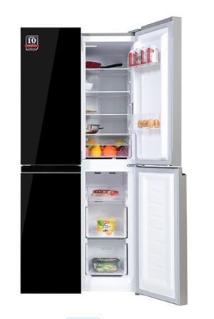 Tủ lạnh Sharp Inverter 362 lít Multi Door SJ-FX420VG-BK  Nguyên Seal