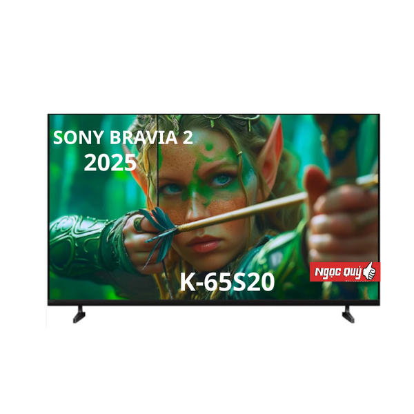 Smart TiVi Sony BRAVIA 2 II 65 inch 4K HDR K-65S20 Model 2025 Mới 100% Rẻ Nhất