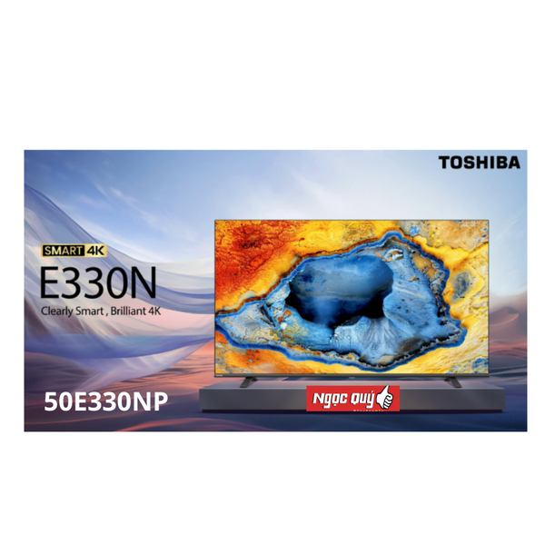 Smart Tivi Toshiba 4K 50 Inch 50E330NP Mới 100% Rẻ Nhất Hà Nội