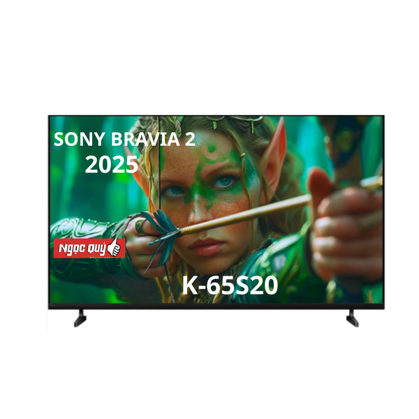 Smart TiVi Sony BRAVIA 2 II 65 inch 4K HDR K-65S20 Model 2025 Mới 100% Rẻ Nhất