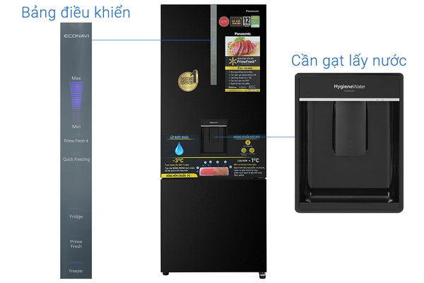 Tủ lạnh Panasonic Inverter 417 lít NR-BX471GPKV CHÍNH HÃNG GIÁ TỐT NHẤT