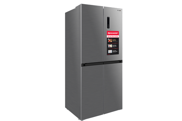 Tủ lạnh Sharp Inverter 362 lít Multi Door SJ-FX420V-SL Chính hãng