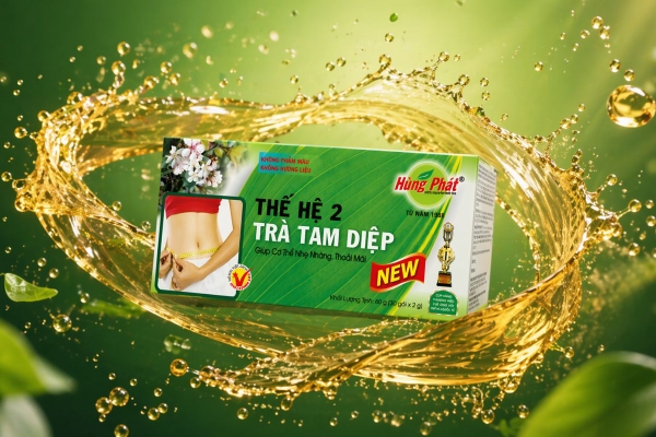 Trà Tam Diệp Thế Hệ 2 – Khởi Đầu Nhịp Sống Nhẹ Nhàng Từ Hương Thơm Thảo Mộc Tự Nhiên