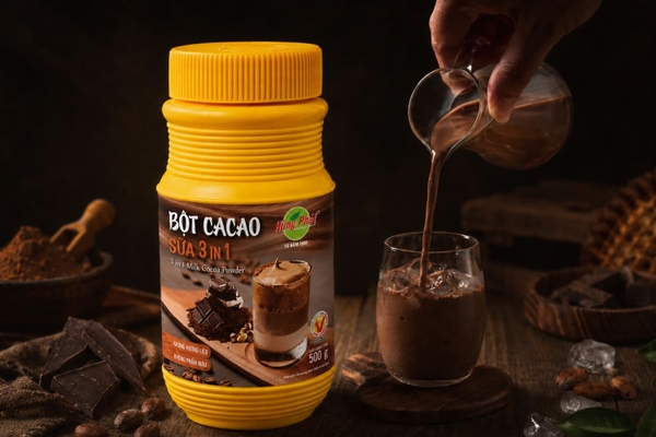 Bột Cacao Sữa 3in1 Hùng Phát – Ly Cacao Thơm Béo Tiện Pha Cho Mỗi Khoảng Nghỉ Trong Ngày