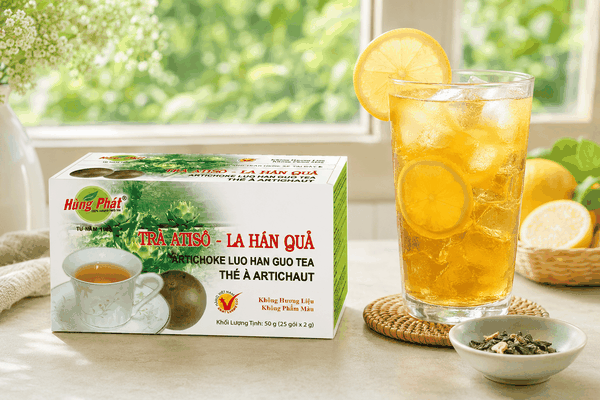 Trà Atisô La Hán Quả Trong Đời Sống Việt: Từ Bàn Trà Gia Đình Đến Góc Làm Việc Hằng Ngày