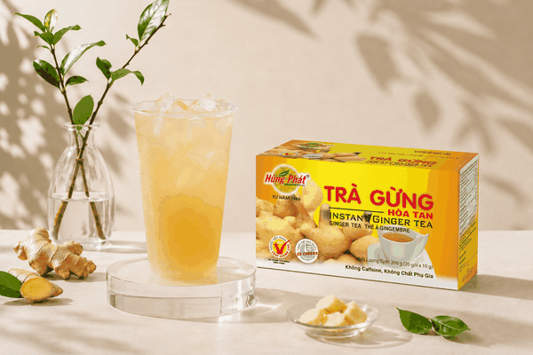 Trà Gừng Hòa Tan Là Gì? Hiểu Đúng Về Một Cách Thưởng Thức Gừng Tiện Lợi