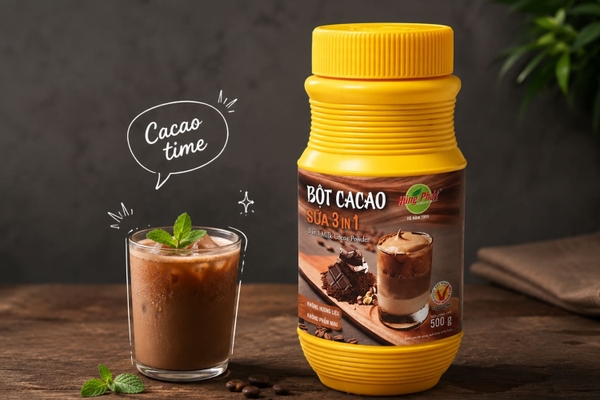 Cách Pha Bột Cacao Sữa 3in1 Hùng Phát Nóng Và Lạnh Ngon Tại Nhà