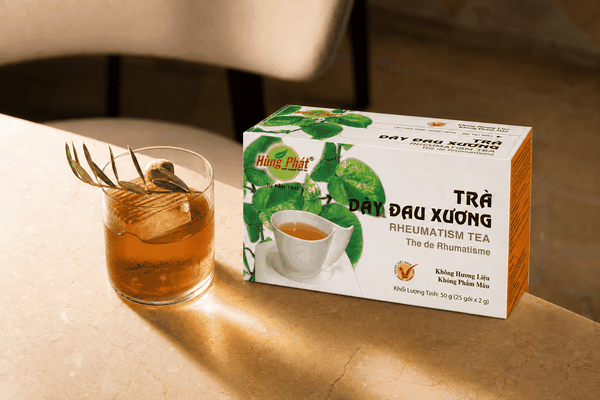 Trà Dây Đau Xương Hùng Phát Trong Nếp Uống Trà Của Gia Đình Việt