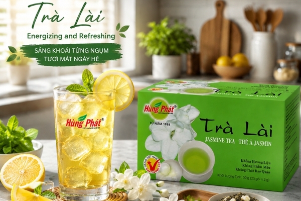 Trà Lài – Món Quà Tinh Tế Dành Tặng Người Thân