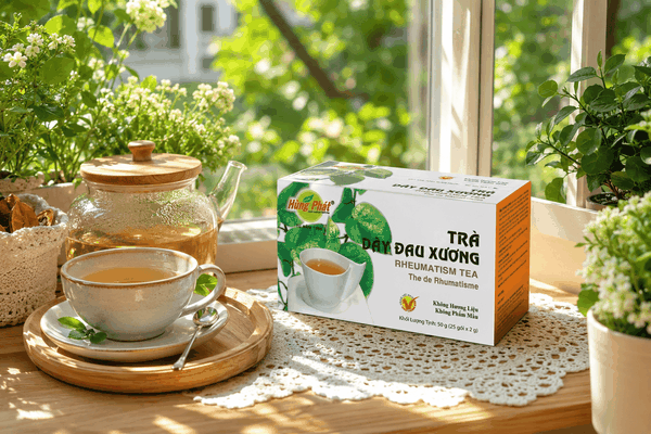 Trà Dây Đau Xương Hùng Phát – Trà Thảo Mộc Dễ Uống Cho Người Trưởng Thành